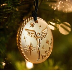 David Yurman Gold Angel Ornament 2025
